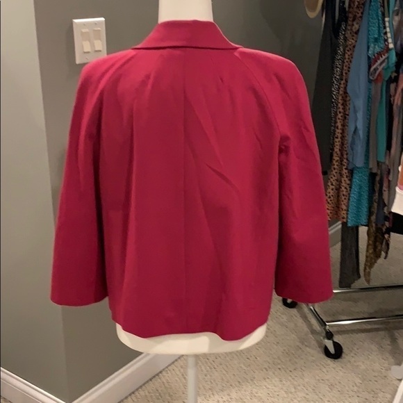 Talbots hot pink blazer - Picture 3 of 4